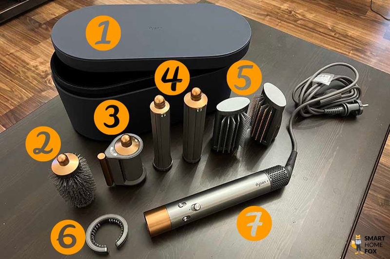 Комплект поставки Dyson Airwrap.